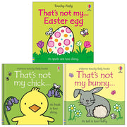 That's not my Easter Egg 3 Books Collection Set By Fiona Watt (That's not my... Easter Egg, That's not my chick... and That's not my bunny...) - The Book Bundle