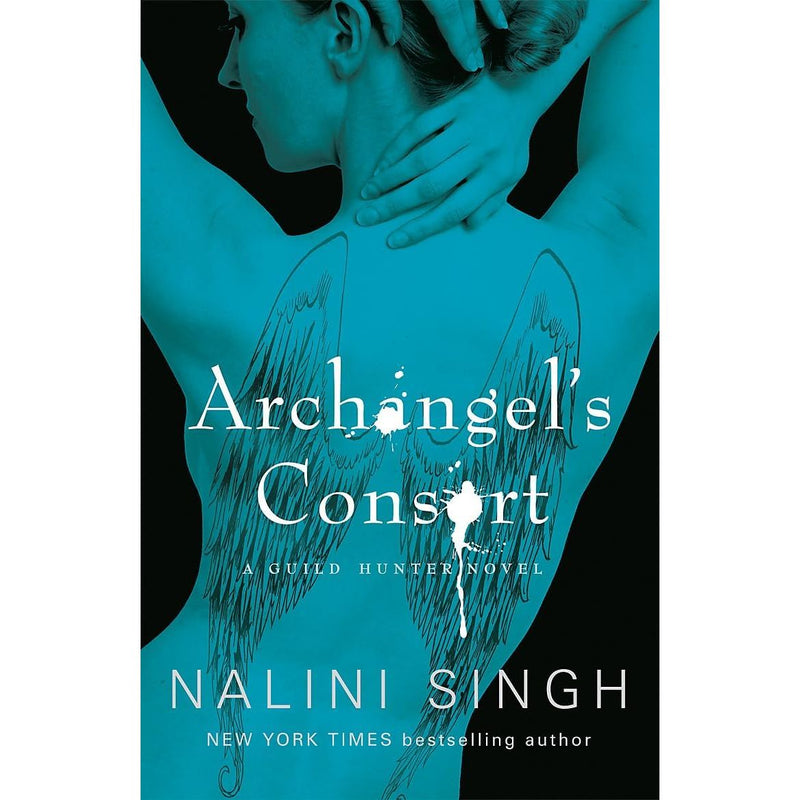 Guild Hunter Series 1-5 Books Collection Set By Nalini Singh (Angels' Blood, Archangel's Kiss, Archangel's Consort, Archangel's Blade & Archangel's Storm) - The Book Bundle