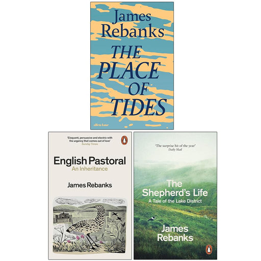James Rebanks Collection 3 Books Set (The Place of Tides, English Pastoral An Inheritance and The Shepherd's Life) - The Book Bundle