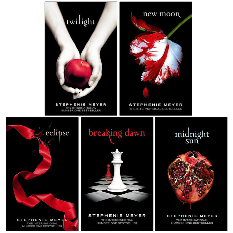 The Twilight Saga 5 Books Collection Set by Stephenie Meyer - Young Adult - Paperback