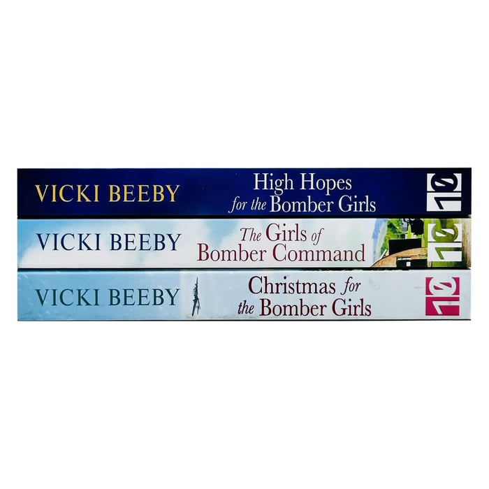 Bomber Command Girls Series 3 Books Collection Set By Vicki Beeby (Christmas for the Bomber Girls, The Girls of Bomber Command and High Hopes for the Bomber Girls) - The Book Bundle