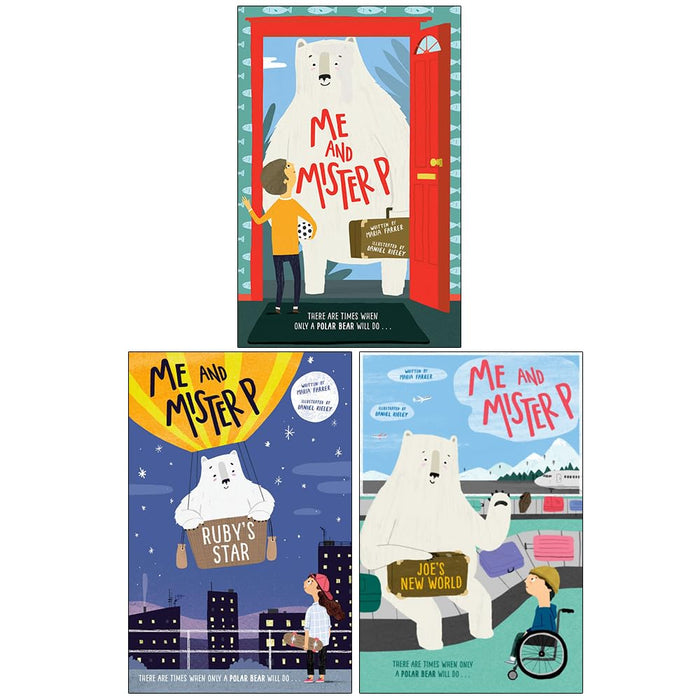 Me and Mister P Series 3 Books Collection Set By Maria Farrer (Me and Mister P, Ruby's Star and Joe's New World) - The Book Bundle
