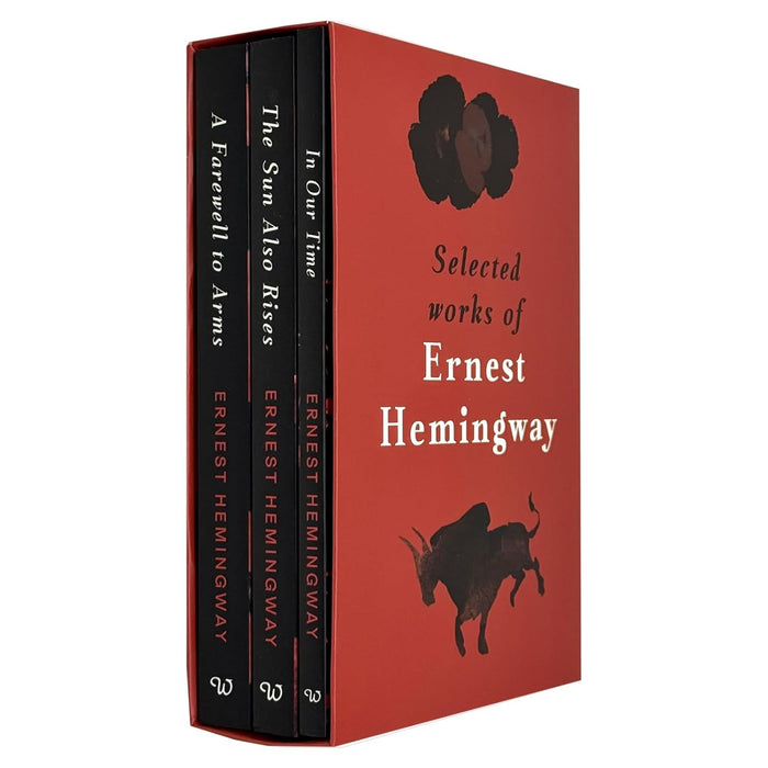 Selected Works of Ernest Hemingway 3 Books Collection Box Set(In Our Time, The Sun Also Rises & A Farewell to Arms) - The Book Bundle