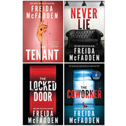 Freida McFadden Collection 4 Books Set (The Tenant, Never Lie, The Locked Door and The Coworker) - The Book Bundle