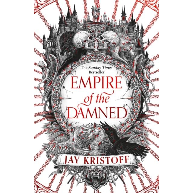 Empire of the Vampire Series Collection 1-2 Books Set by Jay Kristoff Damned
