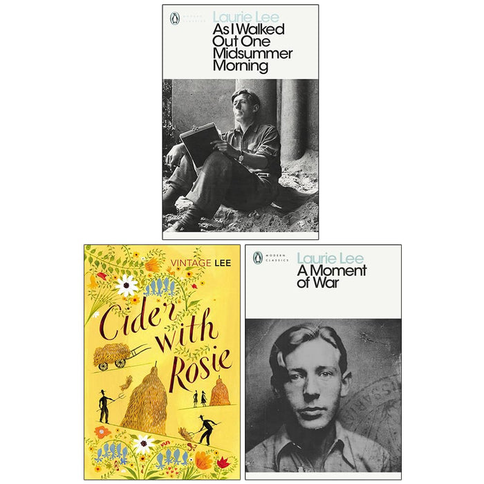 As I Walked Out One Midsummer Morning, Cider With Rosie & A Moment Of War 3 Books Collection Set: - The Book Bundle