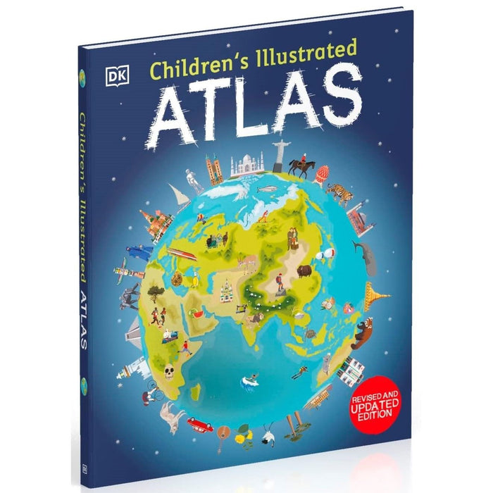 [PACKED] Children's Illustrated Atlas By DK Children (The Ultimate Round-The-World Trip) | 9780241664704 | SNG17739 - The Book Bundle