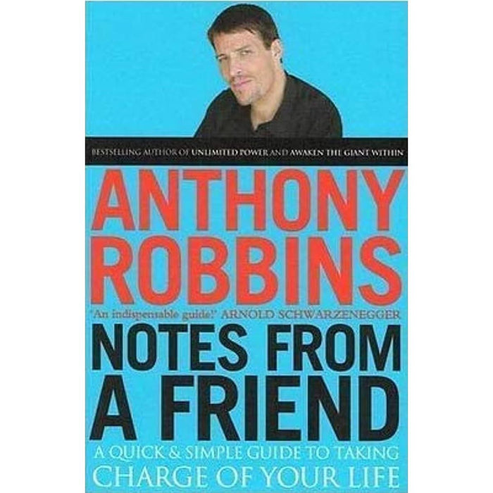 Tony Robbins Collection 4 Books Set (Notes From A Friend, Awaken The Giant Within) - The Book Bundle