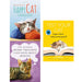 How to have a happy cat, one hundred secret thoughts cats have about humans, test your cats iq 3 books collection set | Andrea McHugh - The Book Bundle
