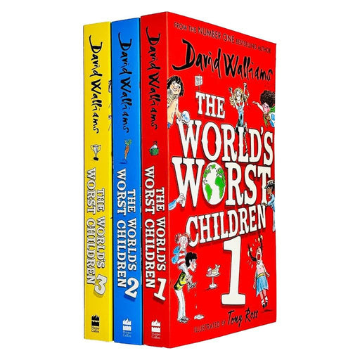 David Walliams World's Worst Children Collection 3 Books Set - The Book Bundle