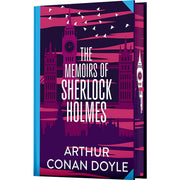 Cover image of "The Memoirs of Sherlock Holmes" by Arthur Conan Doyle, Wilco Classics sprayed edge premium edition.