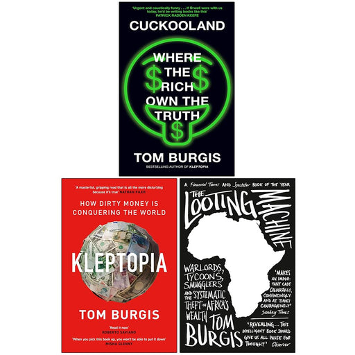 Tom Burgis Collection 3 Books Set (Cuckooland Where the Rich Own the Truth) - The Book Bundle