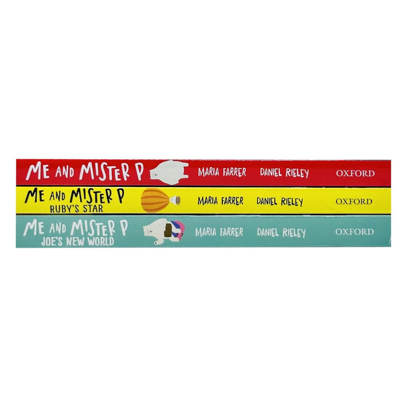 Me and Mister P Series 3 Books Collection Set By Maria Farrer (Me and Mister P, Ruby's Star and Joe's New World) - The Book Bundle