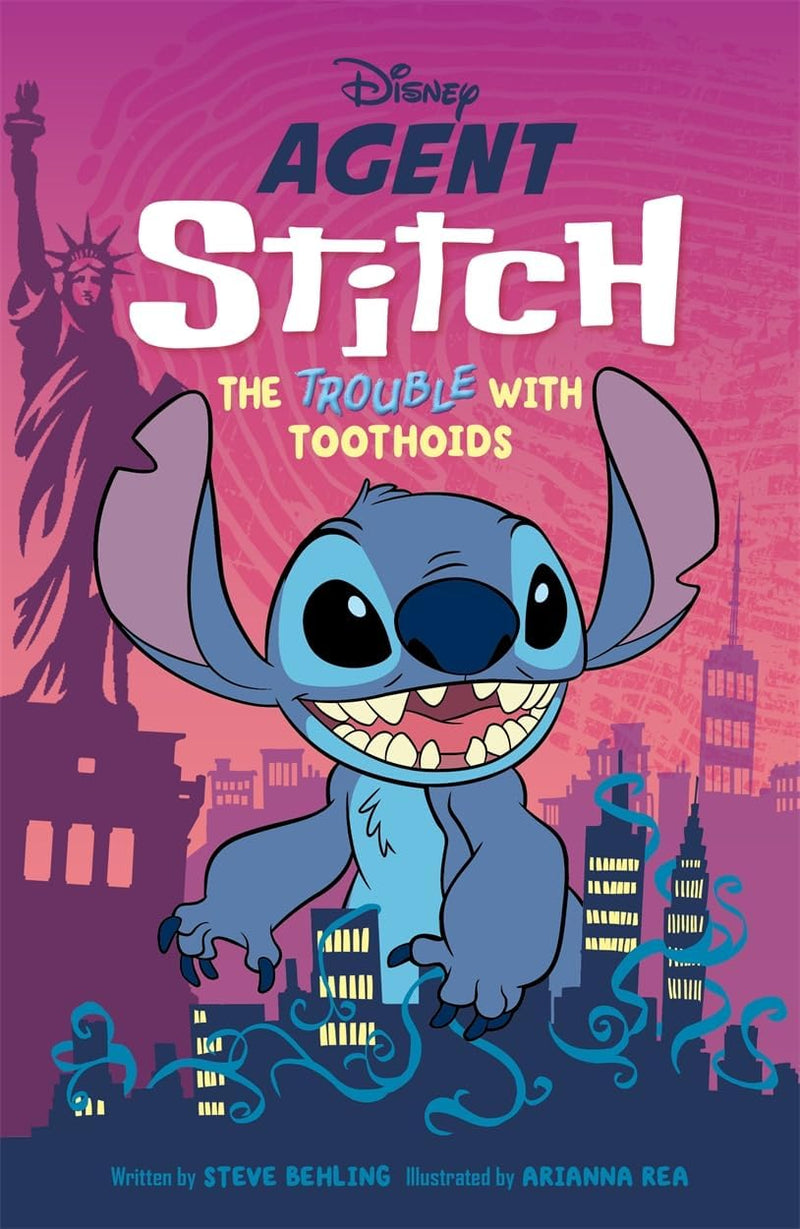 Disney Agent Stitch 3 Books Collection Set By DK & Steve Behling - Fiction - Paperback