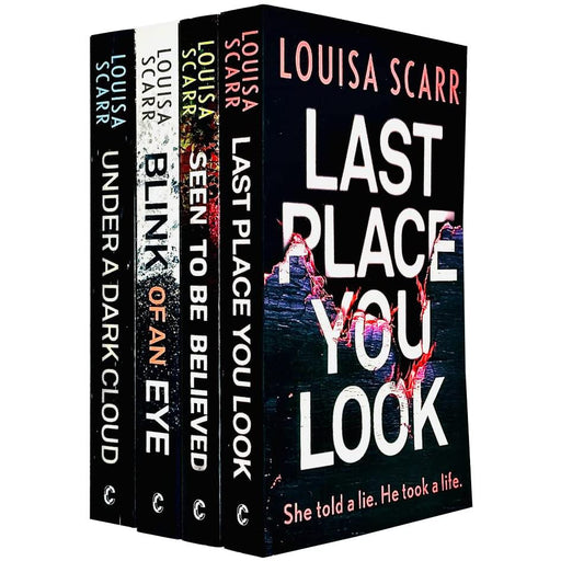Louisa Scarr Butler & West Series 4 Books Collection Set (Last Place You Look) - The Book Bundle