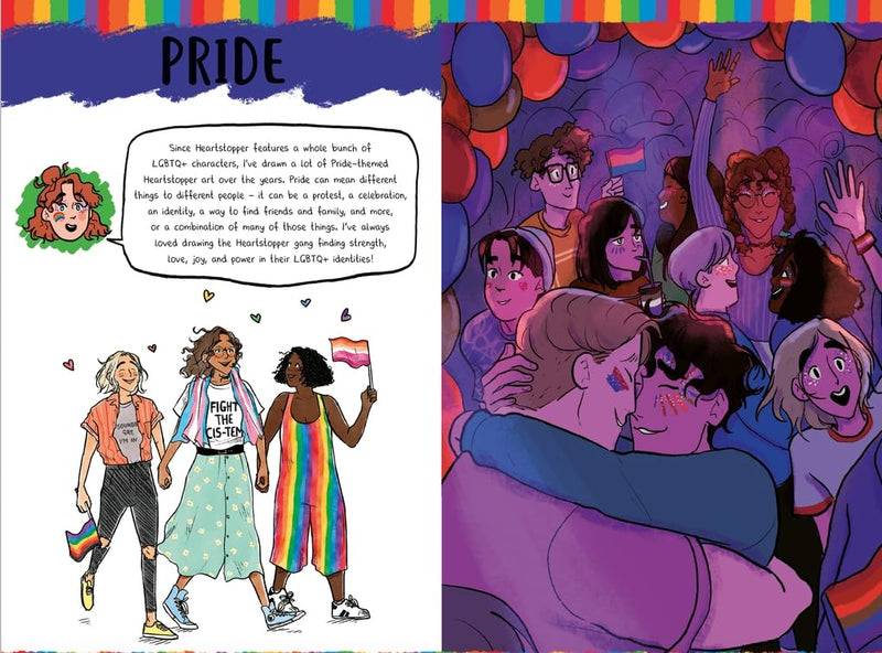 The Full-Colour Heartstopper Yearbook By Alice Oseman - Young Adult - Paperback