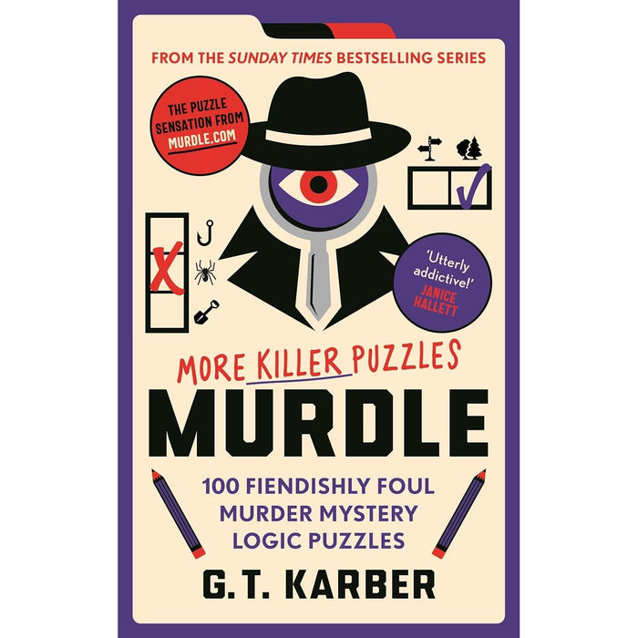 Murdle Puzzle Series 4 Books Collection Set By G. T. Karber (Murdle, Murdle: More Killer Puzzles) - The Book Bundle