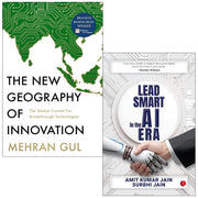 New Geography of Innovation By Mehran Gul & Lead Smart in the AI Era By Amit Kumar Jain, Surbhi Jain 2 Books Collection Set - The Book Bundle