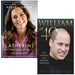 Robert Jobson Collection 2 Books Set (Catherine the Princess of Wales The Biography and William at 40) - The Book Bundle