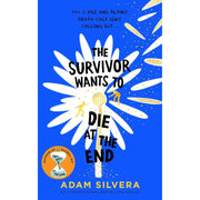 Three-book set of Adam Silvera's They Both Die At The End and The Survivor Wants To Die At The End, paperback editions by Simon and Schuster.
