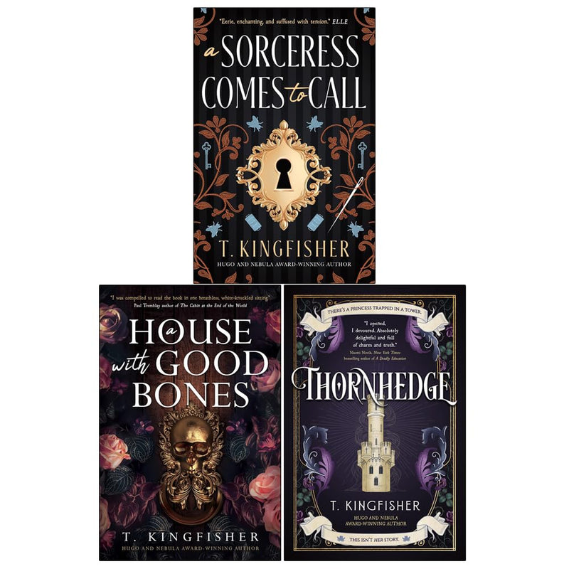 A Sorceress Comes To Call, A House With Good Bones & Thornhedge 3 Books Collection Set By T Kingfisher - Fiction - Paperback