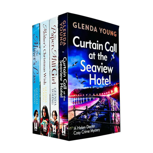Glenda Young Collection 4 Books Set (Curtain Call at the Seaview Hotel) - The Book Bundle