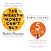 Robin Sharma 2 Books Collection Set (The Wealth Money Can't Buy, The 5 AM Club) - The Book Bundle
