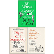 Brian Bilston Collection 3 Books Set (50 Ways to Score a Goal, Diary of a Somebody, Alexa what is there to know about love?) - The Book Bundle