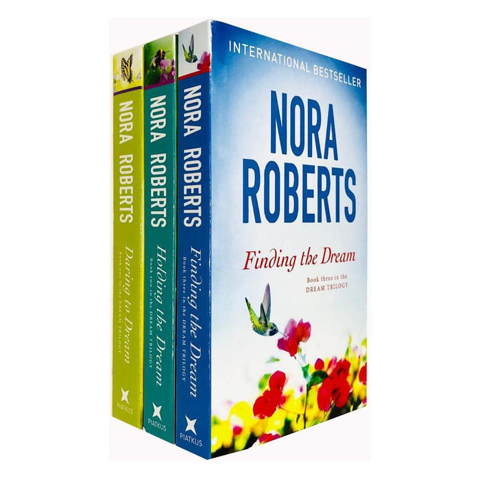 Nora Roberts Dream Trilogy Collection 3 Books Set (Daring To Dream, Holding The Dream) - The Book Bundle