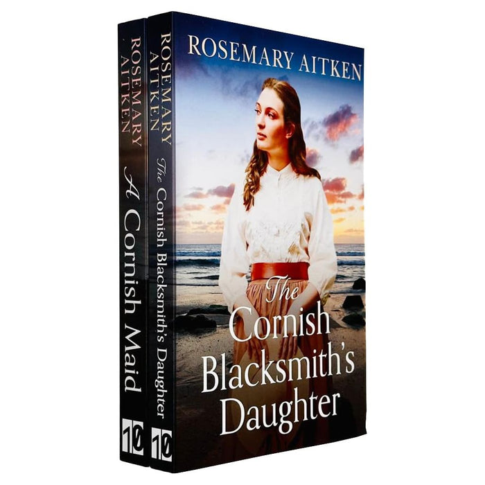Rosemary Aitken Collection 2 Books Set (The Cornish Blacksmith's Daughter & A Cornish Maid) - The Book Bundle