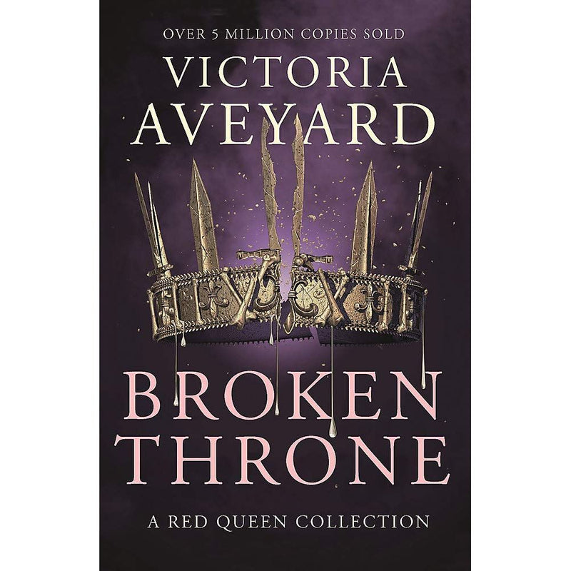 Victoria Aveyard Red Queen series 5-book collection set including Red Queen, Glass Sword, and King's Cage by Orion