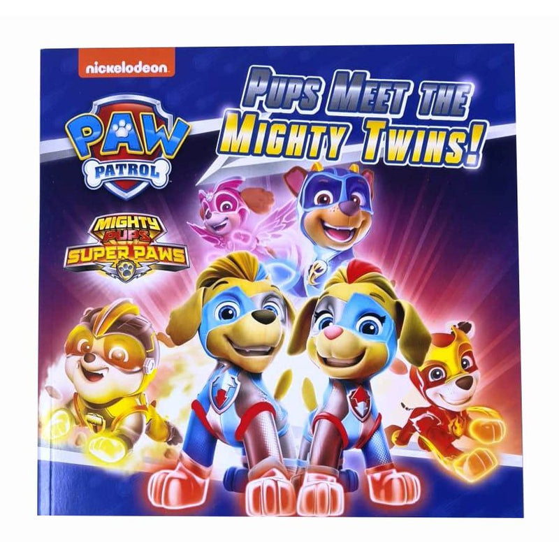 Nickelodeon Paw Patrol 6 Books Collection Set (Pups Meet The Mighty Twins!)