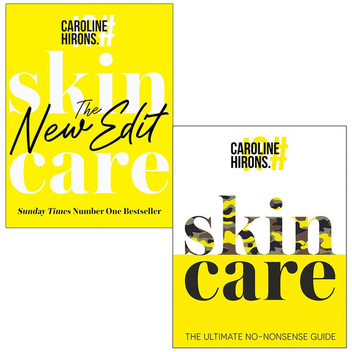 Caroline Hirons Collection 2 Books Set (Skincare The New Edit, Skincare) - The Book Bundle