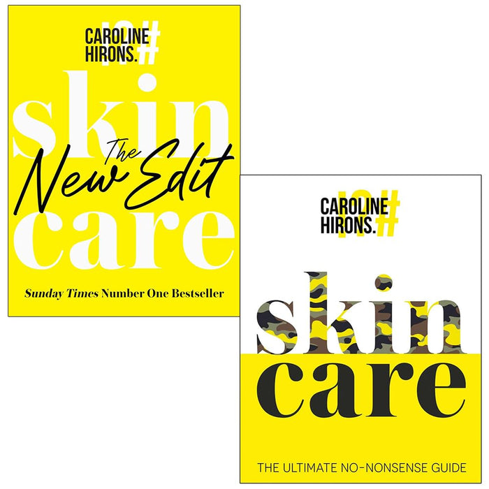 Caroline Hirons Collection 2 Books Set (Skincare The New Edit, Skincare) - The Book Bundle