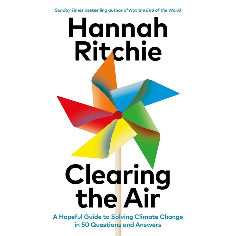 Hannah Ritchie Collection 2 Books Set (Clearing the Air & Not the End of the World) - The Book Bundle