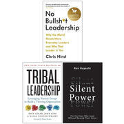 No Bullsh*t Leadership, Tribal Leadership & Silent Power 3 Books Collection Set - The Book Bundle