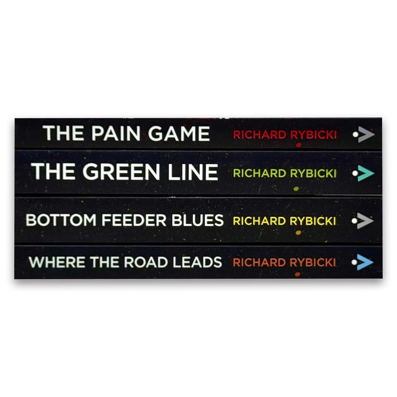 The Sam Laska Crime Thriller Series 4 Books Collection Set by Richard Rybicki - Fiction - Paperback