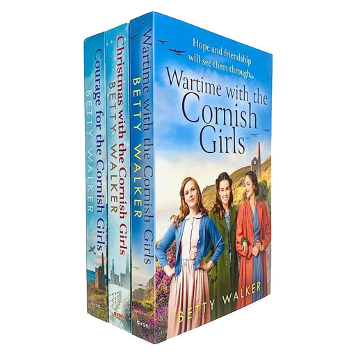 Betty Walker The Cornish Girls Series Collection 3 Books Set - The Book Bundle