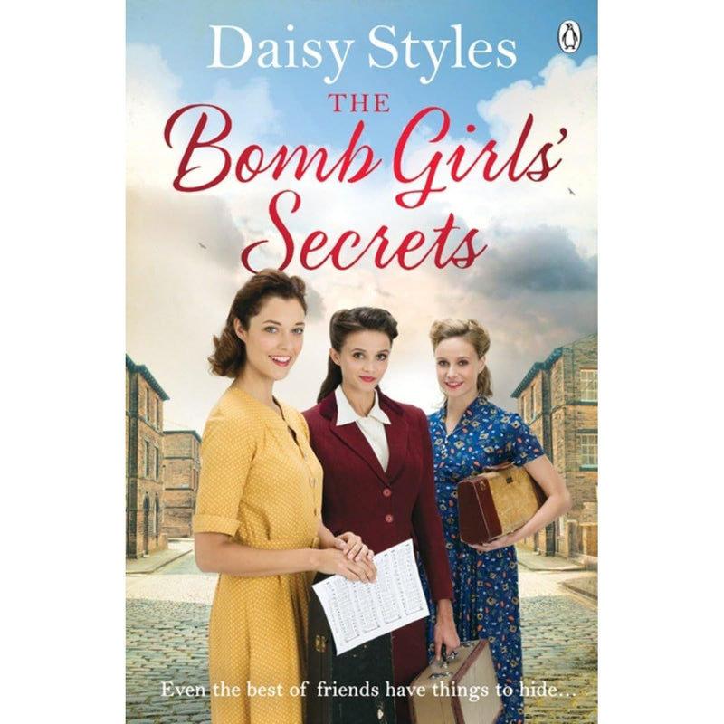 Daisy Styles Collection 8 books set including The Wartime Midwives, Home Fires, and Spitfires by Penguin, displayed together.