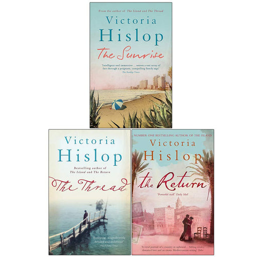 Victoria Hislop 3 Books Collection Set The Sunrise, The Thread, The Return - The Book Bundle