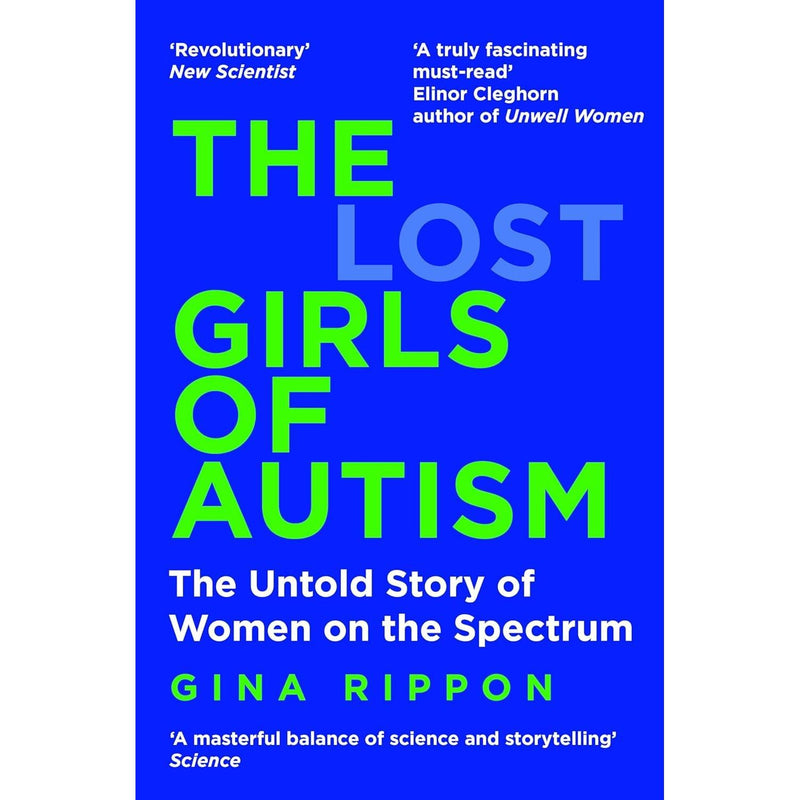 Collection of two paperback books, "The Lost Girls of Autism" and "Girl Unmasked," by Gina Rippon and Emily Katy, featuring book covers.