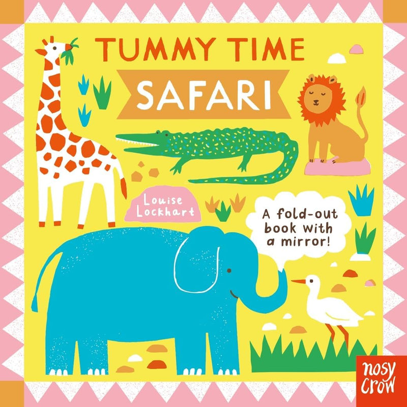 Tummy Time Collection 4 Books Set By Louise Lockhart (Farm, Safari, Park & Forest)
