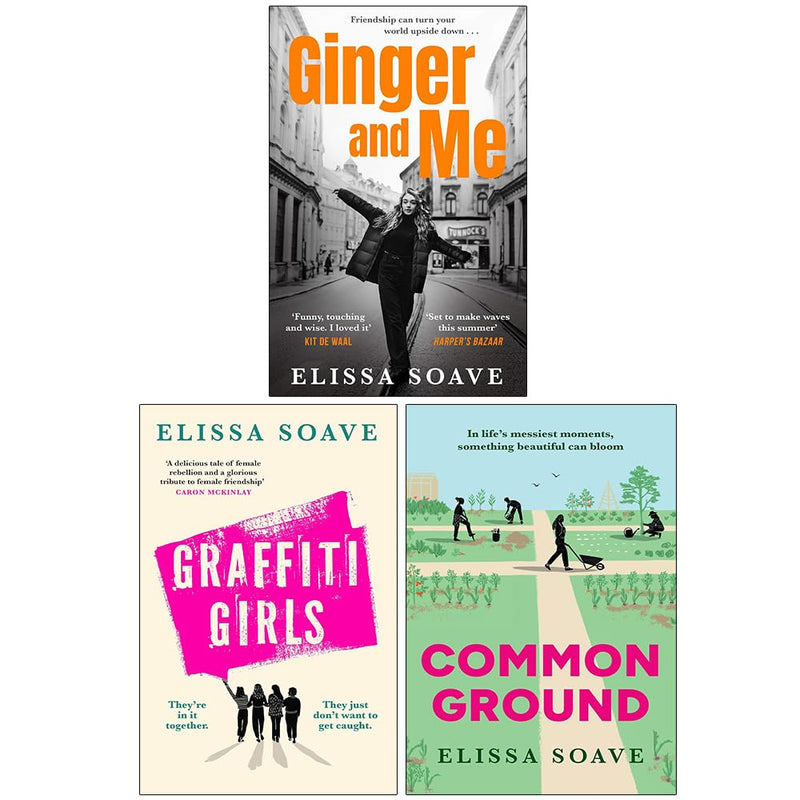 Elissa Soave Collection 3 Books Set (Ginger and Me, Graffiti Girls and Common Ground) - The Book Bundle