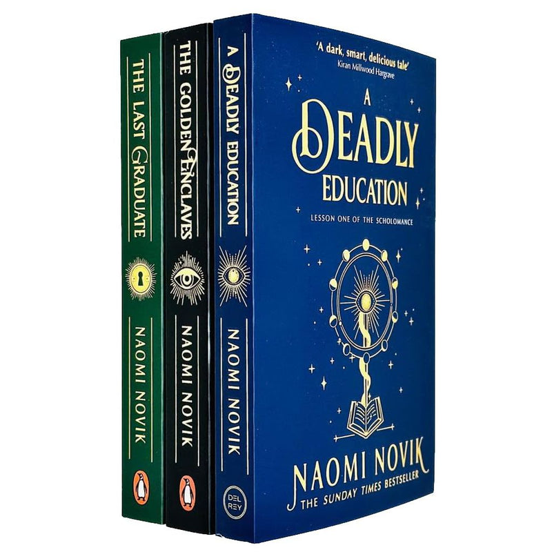 Scholomance Series Collection 3 Books Set By Naomi Novik(A Deadly Education, The Last Graduate, The Golden Enclaves) - The Book Bundle