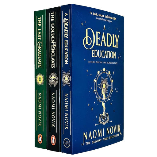 Scholomance Series Collection 3 Books Set By Naomi Novik(A Deadly Education, The Last Graduate, The Golden Enclaves) - The Book Bundle