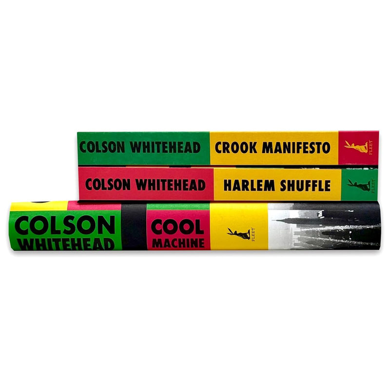 Harlem Shuffle, Crook Manifesto, & Cool Machine 3 Books Collection Set by Colson Whitehead - Fiction - Mixed Format