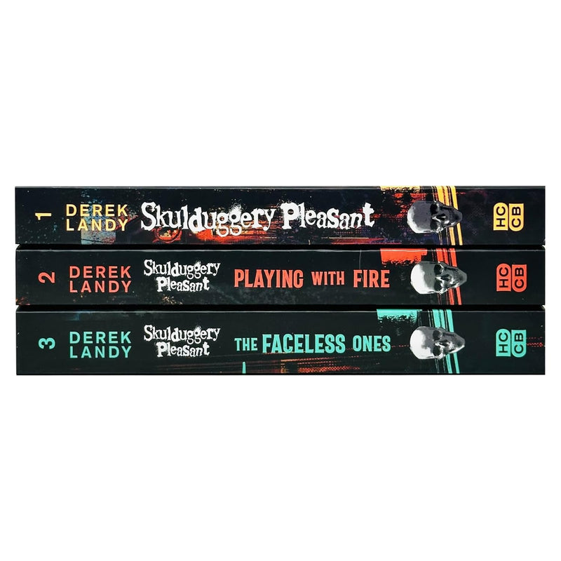 Skulduggery Pleasant Trio, 3 books,  (Books 1-3) ( Skullduggery Pleasant; Playing With Fire) - The Book Bundle