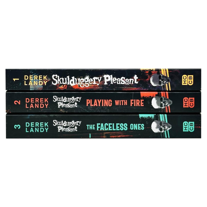 Skulduggery Pleasant Trio, 3 books,  (Books 1-3) ( Skullduggery Pleasant; Playing With Fire) - The Book Bundle