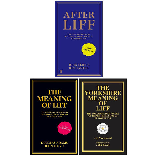 Afterliff [Hardcover], The Meaning of Liff [Hardcover] & The Yorkshire Meaning of Liff 3 Books Collection Set - The Book Bundle