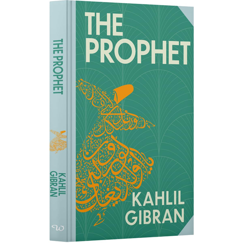 Cover of The Prophet by Kahlil Gibran, Wilco Classics Sprayed Edge Premium edition, featuring artistic design and book title.